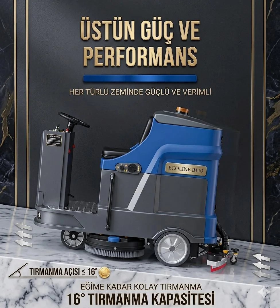 Ecoline B140 yüzde 16 tırmanma kapasitesi