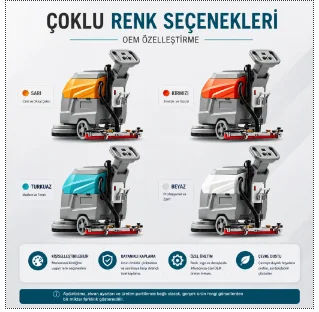 Ecoline B45 profesyonel zemin yıkama makinesi