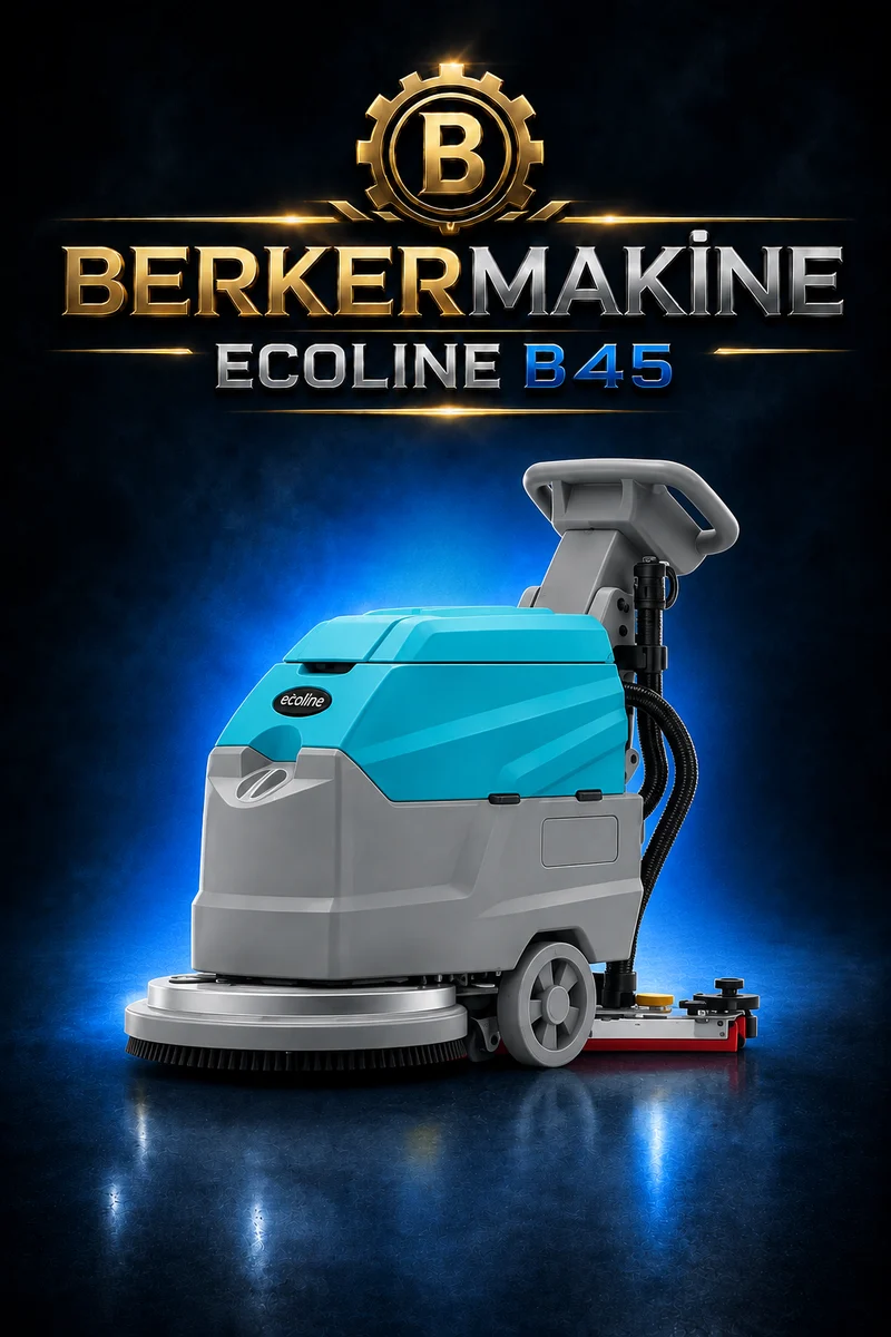 Berker Ecoline B45 binicili zemin temizleme makinesi