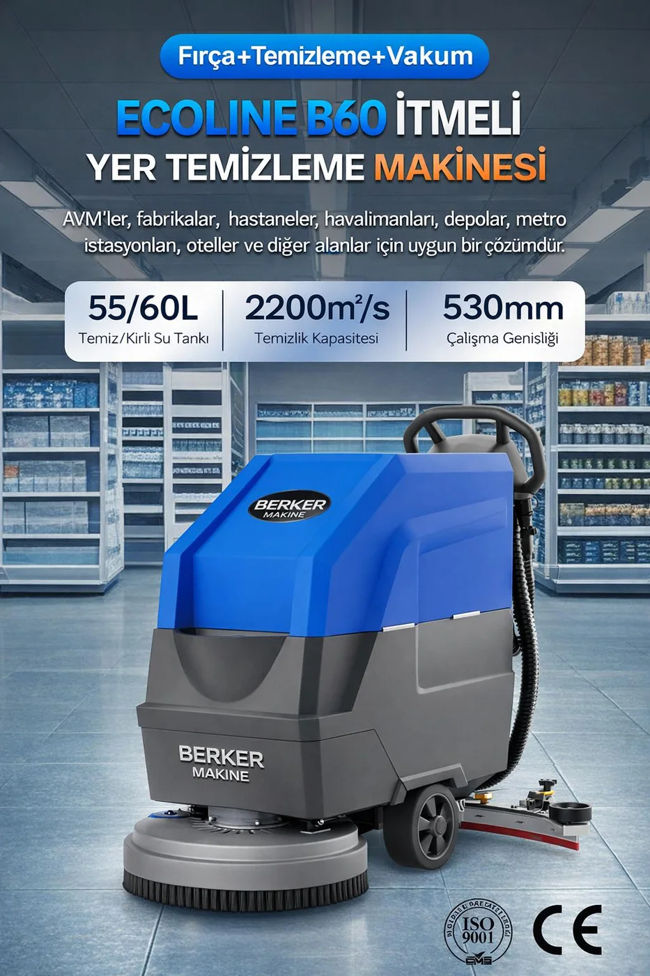 Ecoline B60 kullanım alanları