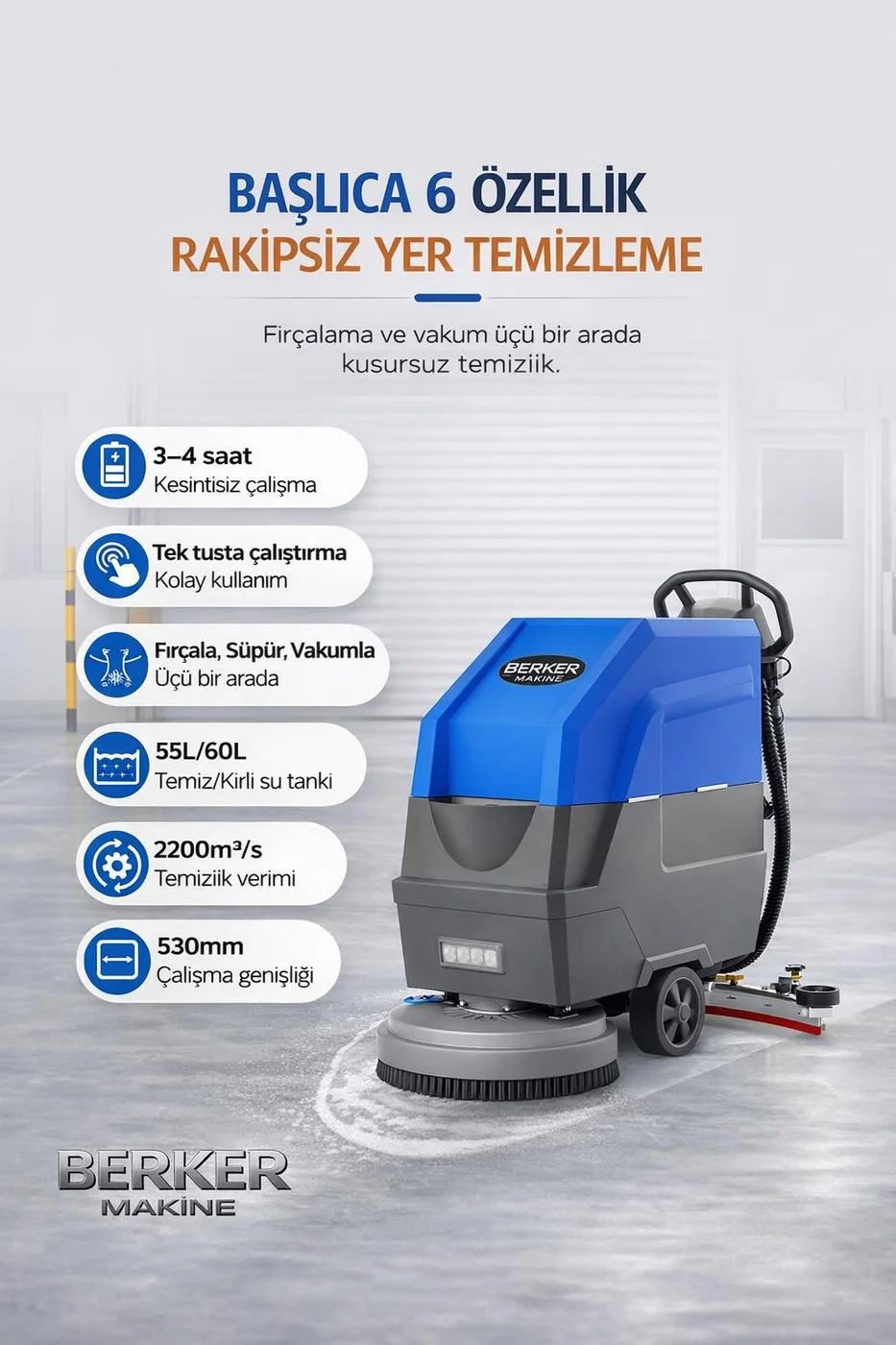 Ecoline B60 öne çıkan özellikleri