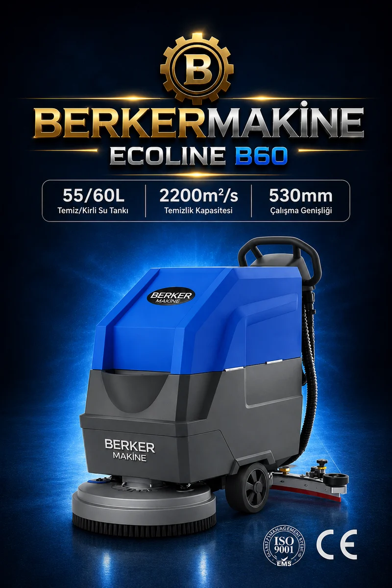 Berker Ecoline B60 zemin temizleme makinesi